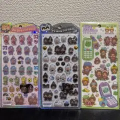 【新品】モンチッチ うるちゅる 平成はっぴーフォン 3枚セット