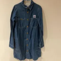 デニムワンピース ひざ丈ワンピース
