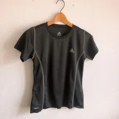 adidas♡定番スポーツTシャツ♡ブラックS♡ウォーキング♡ジム♡アディダス♡