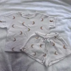 organiczoo1-2歳 Tシャツ・ショートパンツセット