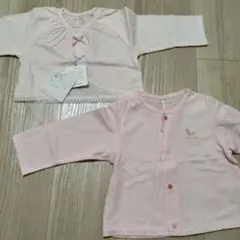 ピンク カーディガン 80 赤ちゃんの城