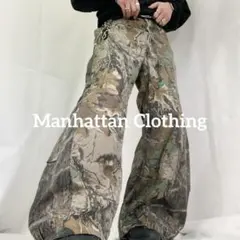 No.557【real tree/Y2K】再構築 リメイク ワイドパンツ デニム