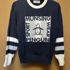 Munsingwear ペンギン刺繍 長袖セーター M