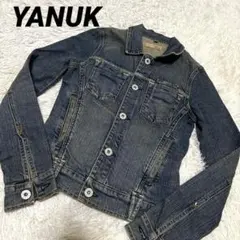 YANUKヤヌーク　ストレッチ デニムジャケット　アメリカ製　サイズP