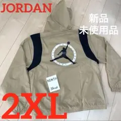 【美品】 NIKE JORDAN ナイロンジャケット　XL ジョーダン　レア 新品 ナイキ NIKE 刺繍 JORDAN ジョーダン ナイロンジャケット