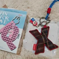 PIN FOR LOVE イニシャル X