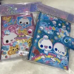 【即日配送正規品】ハッピーマーチ　あわわちゃん　シール帳　バインダー　平成レトロ