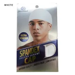 SPANDEX CAP スパンデックスキャプ　ホワイト　白色　正規品　本物　1