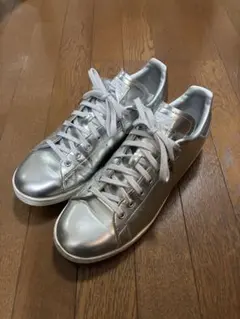 adidasスタンスミス 白×グレー スニーカー 23.5/24.0 - メルカリ