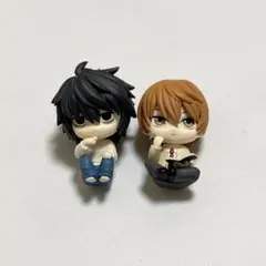 デスノート　まちぼうけ　L 夜神月　フィギュア