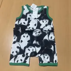 パンダ´●.̫●`ロンパース