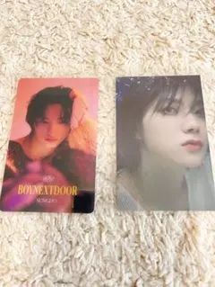 boynextdoor ソンホ トレカ why weverse