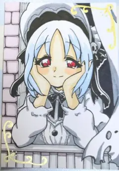 アナログ手描きイラスト ハガキサイズ