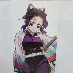 ufotable 鬼滅の刃 ポストカード カフェ限定特典 胡蝶しのぶ