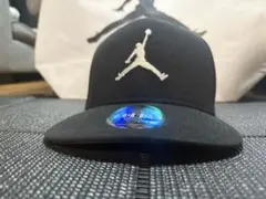 Jordan ブラック キャップ　ジョーダン　メンズ　ジャンプマン　シール付き