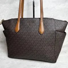 【極美品】 MICHAEL KORS モノグラム トートバッグ ブラウン