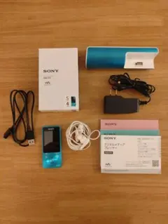 SONY ウォークマン Eシリーズ NW-E062K ブルー 動作確認済み - メルカリ