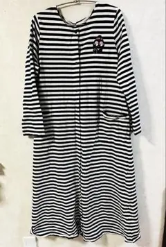 ベルメゾン　マタニティパジャマ　2WAY長袖　バーバパパ　M〜Ｌ