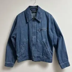 ユニクロ　ジップアップブルゾン　デニム　S ユニセックス