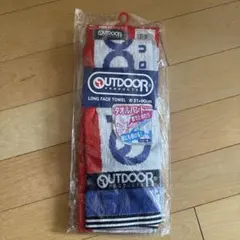 OUTDOOR PRODUCTS ロングフェイスタオル 約31×90cmのサムネイル