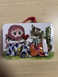 ヒグチユウコ ブリキトランク　缶のみ