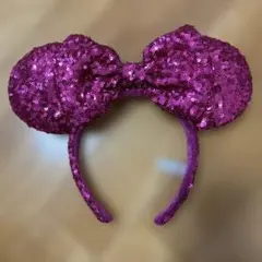 ディズニー ミニーマウス カチューシャ ピンク