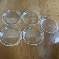 Princesse Cœur ガラス皿 5枚セット