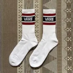 VANS ヴァンズ College Basic Socks REDのサムネイル