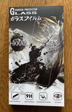 HKKAIS iPhone11 XR用ガラスフィルム 9H