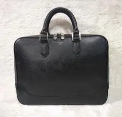 【極美品】PELLE MORBIDA レザービジネスバッグ ブリーフケース 黒のサムネイル
