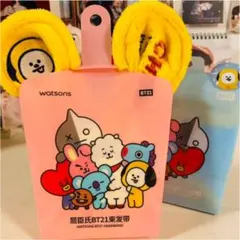 BT21 CHIMMY 洗顔ヘアバン キャップ セット