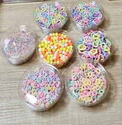 ビーズいろいろ　1カップ200前後×7