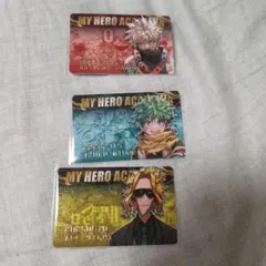 僕のヒーローアカデミア キャラクターカードセット爆豪、 緑谷出久, オールマイト