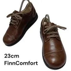 美品FinnComfort コンフォート 本革 ダークグレー 24 サイドジップ 美品FinnComfort コンフォート 本革 ダークグレー 24 サイドジップ