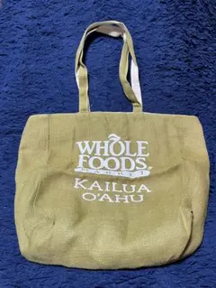 新品未使用】Whole foods Marketトートバッグ KAHALA限定 - メルカリ