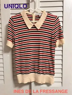 ユニクロ INES DE LA FRESSANGE 半袖 ポロシャツ M