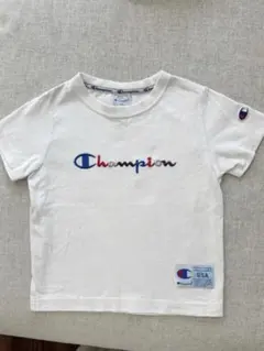 Champion ホワイト Tシャツ 120