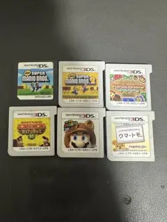 4299 DS&3DS ゲームソフト　6点