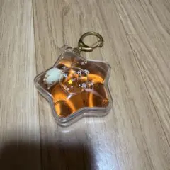 ちいかわ　ぷかぷか 星形 ドーム オイル キーホルダー オイルチャーム　シーサー