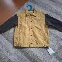 値下げ中　BREEZE 130サイズ ジャケット イエロー/グレー