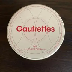 東京風月堂「ゴーフレット（Gaufrettes）」の丸型ミニ缶