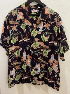 SUN SURF アロハシャツ XL アロハブロッサム ワコマリア　デニムのサムネイル