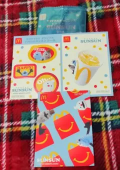 マクドナルド オリジナル パペットスンスン シール