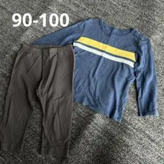 UNIQLO トップス　レギンスパンツ　セット　男の子　90 100