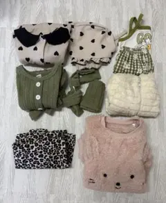 ベビー服セット/90cm以下/女の子/SHEIN/アカチャンホンポ