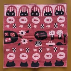 アツコマタノ　ガーゼタオルハンカチ