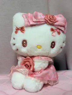 d*7様 ハローキティ キティ ラベンダー ぬいぐるみ 北海道 レア品 y2k
