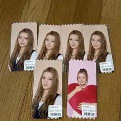 ME:I MIU ミーアイ　櫻井美羽　オンラインくじ　6枚セット