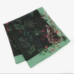 新品未使用 Afternoon Tea ナタリーレテ ハンカチ グリーン
