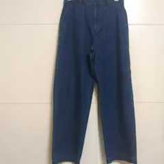 ユニクロ　イネスデニムベイカーパンツ